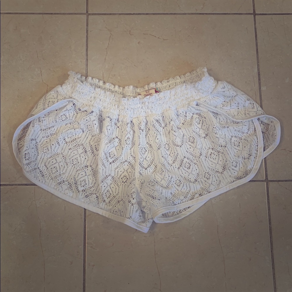 Op Lace Swim Short Coverup